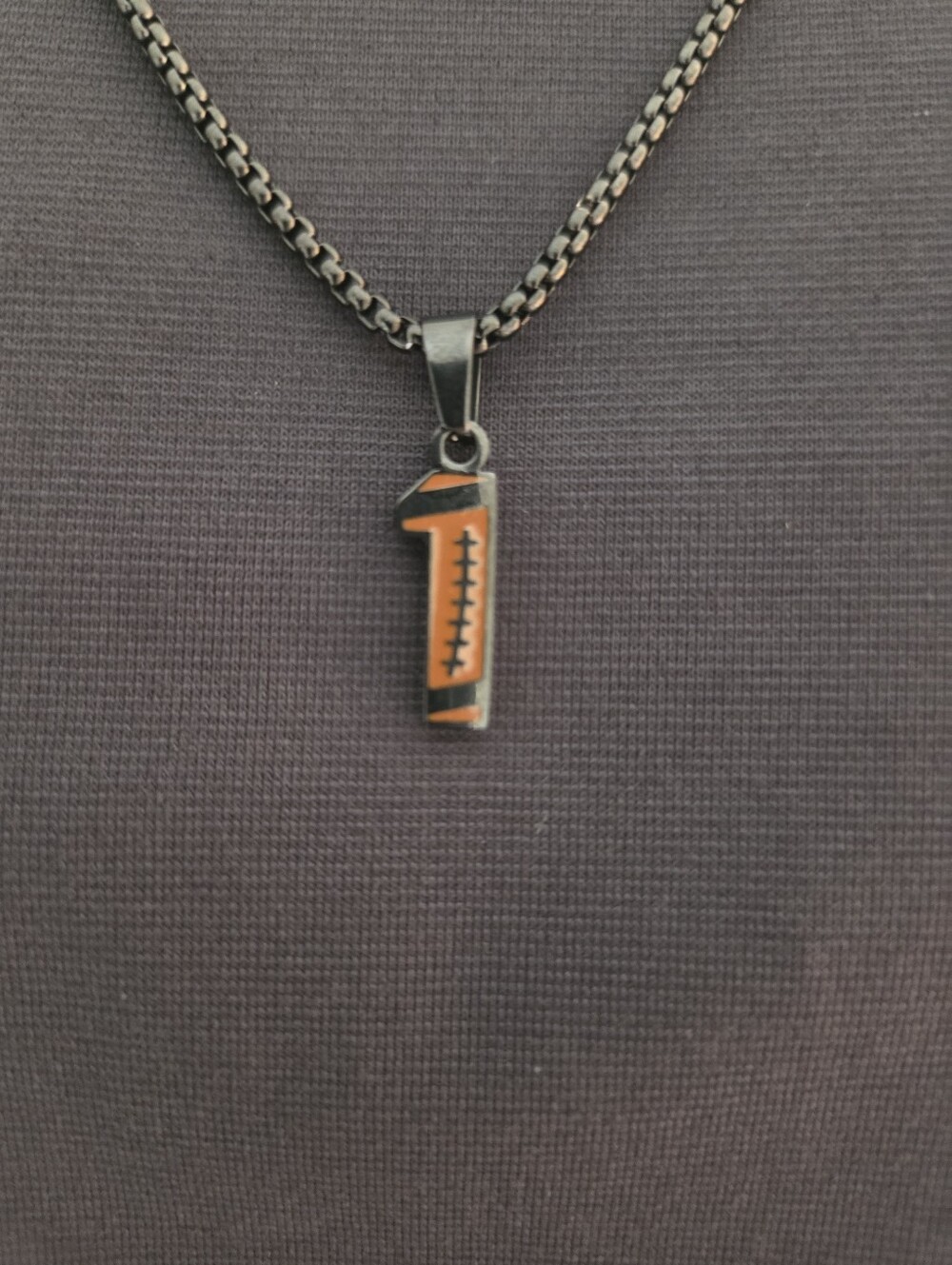 #1 FOOTBALL NECKLACE